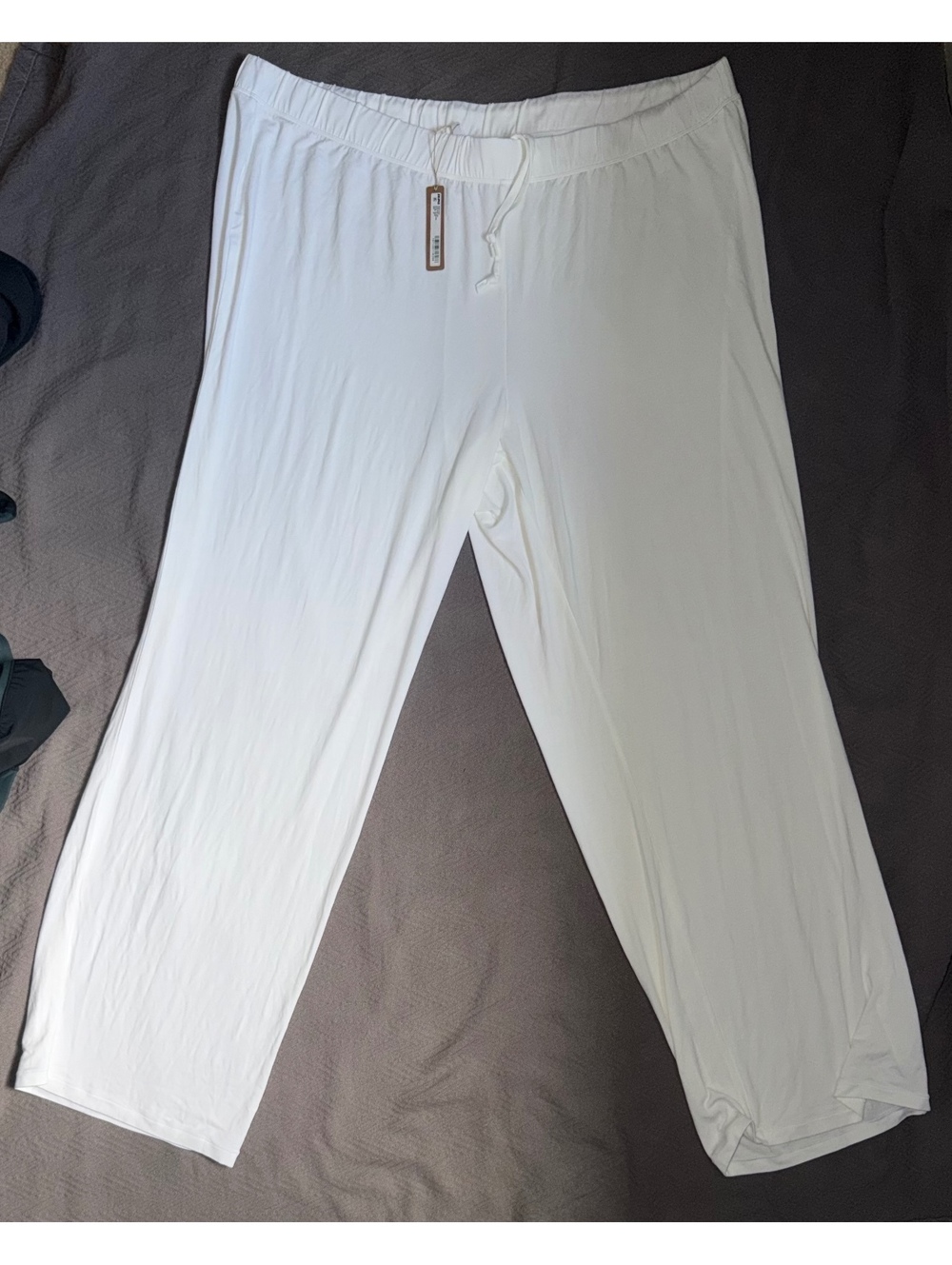 Skims Sleep Long Sleep Set Pants in Snow, Size 3X